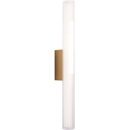 MAXLIGHT W0366 - LED Настінний світильник для ванної кімнати FAYETTE LED/12W/230V 61 cm IP44 золотий