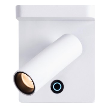 MAXLIGHT W0373 - Світлодіодний настінний точковий світильник з бездротовою зарядкою LOFER LED/7W/230V білий