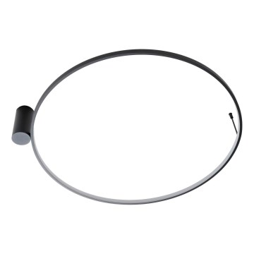 MAXLIGHT W0437 - LED потолочный светильник для ванной VISUAL LED/28 Вт/230 В Ø 80 см IP44 черный