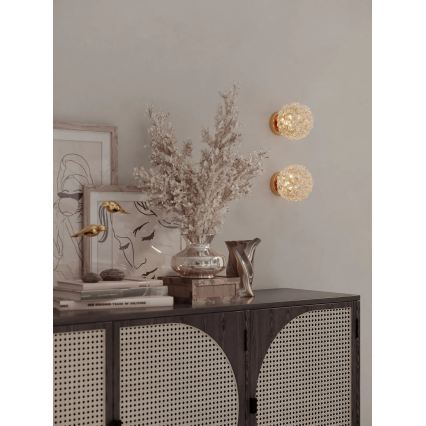 MAXLIGHT W0443 - Настенный светильник RITA 1xG9/5W/230V золотой