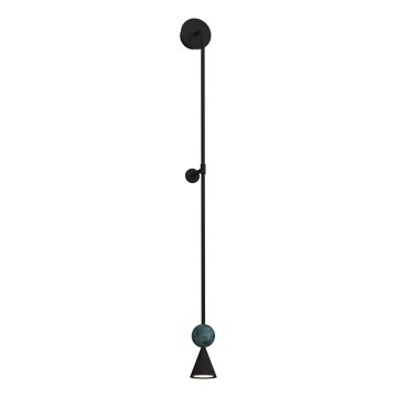 MAXLIGHT W0446 - LED настінний світильник BINGO LED/8W/230V CRI 92 чорний/зелений