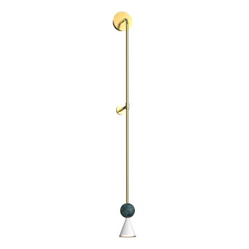 MAXLIGHT W0448 - LED настінна лампа BINGO LED/8W/230V CRI 92 золота/зелена