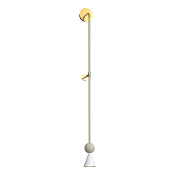 MAXLIGHT W0449 - LED настінний світильник BINGO LED/8W/230V CRI 92 золотий/бежевий