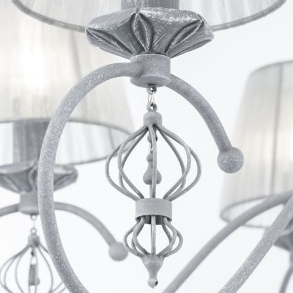 Maytoni ARM154-06-S - Люстра на цепи MONSOON 6xE14/40W/230V