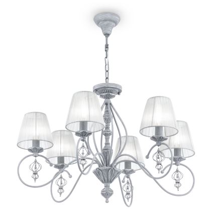 Maytoni ARM154-06-S - Люстра на ланцюгу MONSOON 6xE14/40W/230V