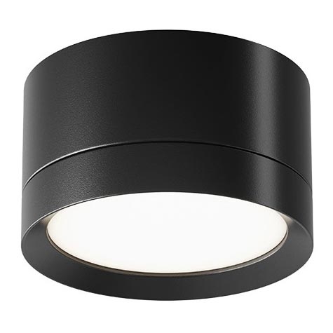 Maytoni C086CL-GX53-SRD-B - Точковий світильник HOOP 1xGX53/15W/230V чорний