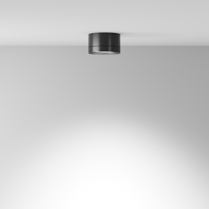 Maytoni C086CL-GX53-SRD-B - Точковий світильник HOOP 1xGX53/15W/230V чорний
