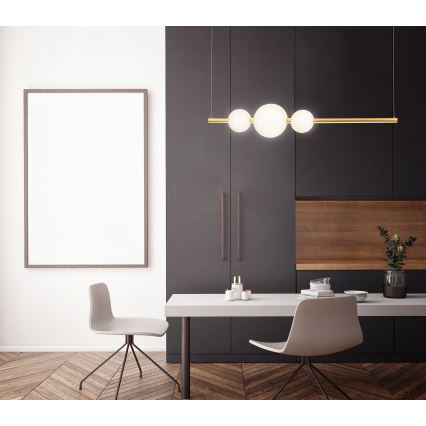 Maytoni MOD063PL-L50G3K - Светодиодная люстра на тросе FRECCIA LED/50W/230V