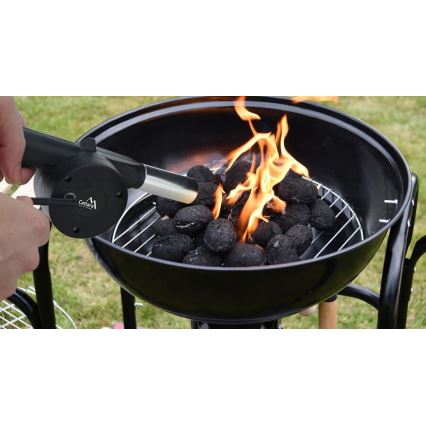Механічна повітродувка для гриля чорний