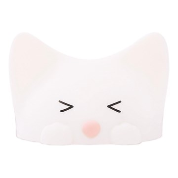 MegaLight - LED RGB Акумуляторна дитяча сенсорна лампа з регулюванням яскравості CATTY CAT LED/5V