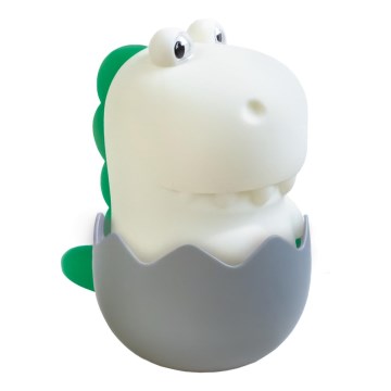 MegaLight - LED RGB Акумуляторна дитяча сенсорна лампа з регулюванням яскравості DIGGY DINO LED/5V