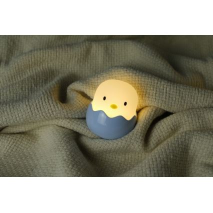 MegaLight - LED RGB Акумуляторна дитяча сенсорна лампа з регулюванням яскравості EGGY EGG LED/5V