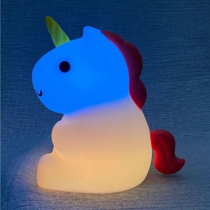 MegaLight - LED RGB Акумуляторна дитяча сенсорна лампа з регулюванням яскравості MAGGY MAGIC LED/5V