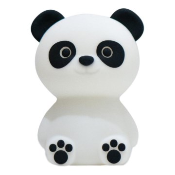 MegaLight - LED RGB Дитяча сенсорна лампа з регулюванням яскравості акумуляторна PADDY PANDA LED/5V