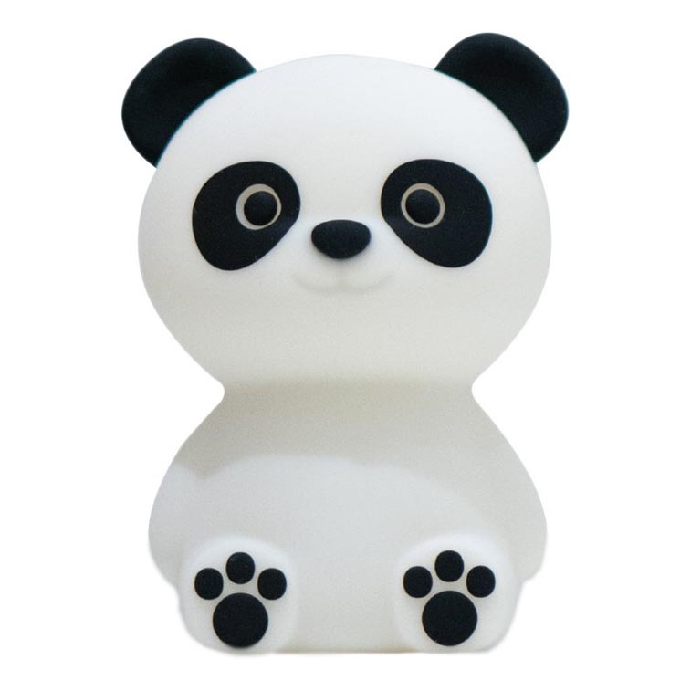 MegaLight - LED RGB Дитяча сенсорна лампа з регулюванням яскравості акумуляторна PADDY PANDA LED/5V