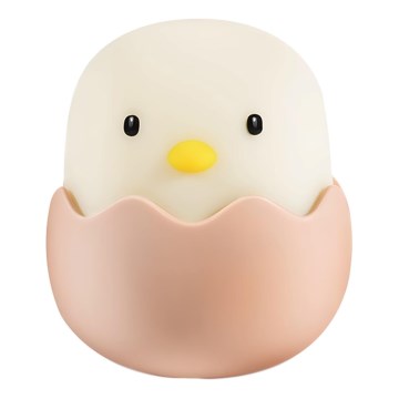 MegaLight - LED RGB Регульована за яскравістю дитяча сенсорна заряджувана лампа EGGY EGG LED/5V