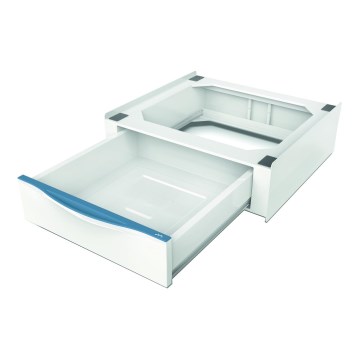 Meliconi 656112 - Подставка для стиральной машины и сушилки с выдвижным отделением объёмом 28 л белая
