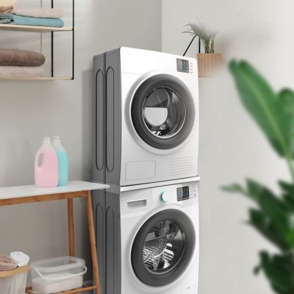 Meliconi 656116 - Проміжна вставка для пральної машини та сушарки 46 см біла