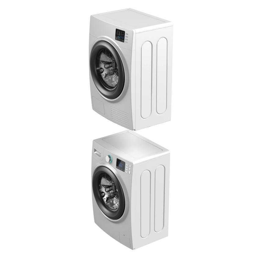 Meliconi 656116 - Проміжна вставка для пральної машини та сушарки 46 см біла