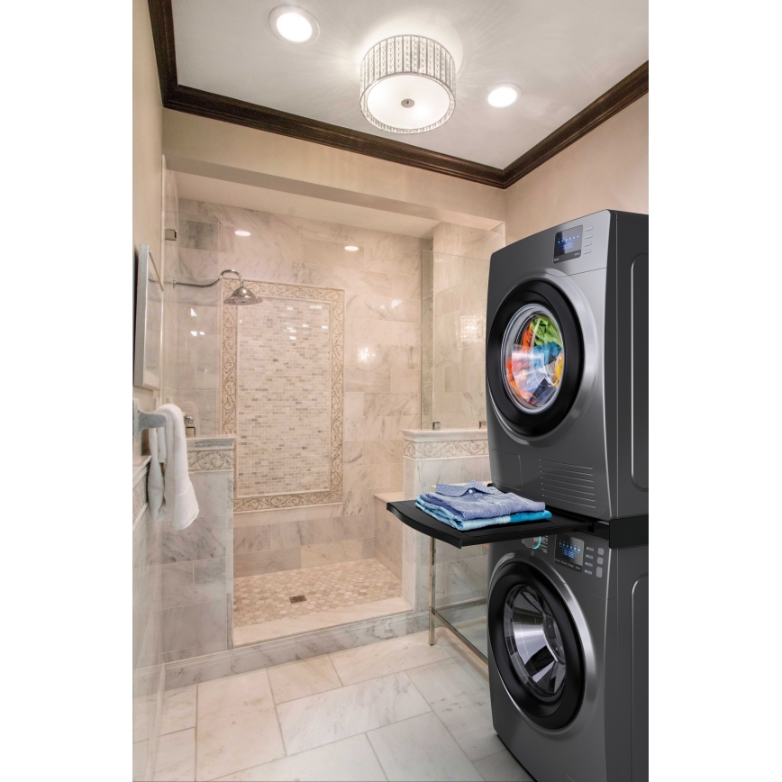 Meliconi 656136 - Педестал для стиральной машины и сушилки с выдвижным ящиком, 60 см, черный