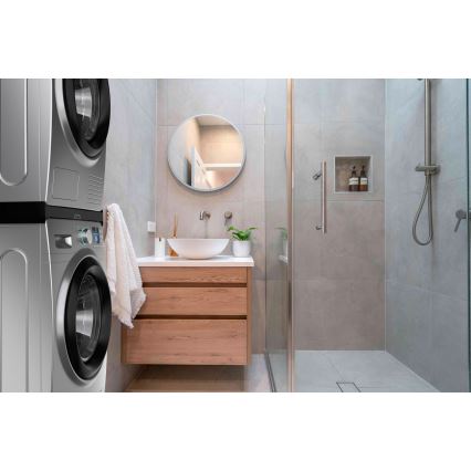 Meliconi 656138 - Проставка для пральної машини та сушарки, 70 см, чорна