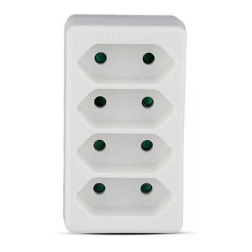 Мережевий розгалужувач 4x2,5A/230V