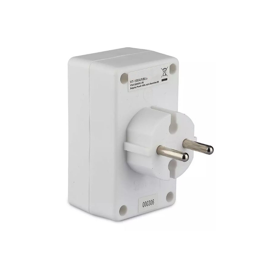 Мережевий розгалужувач 4x2,5A/230V