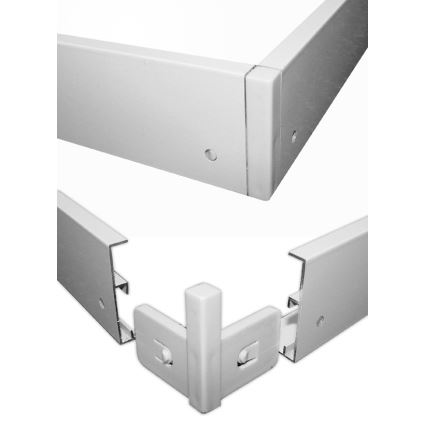 Металева рамка для монтажу LED-панелів CHRIS 1200x300 мм
