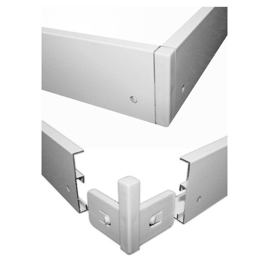 Металева рамка для монтажу LED-панелів CHRIS 1200x300 мм