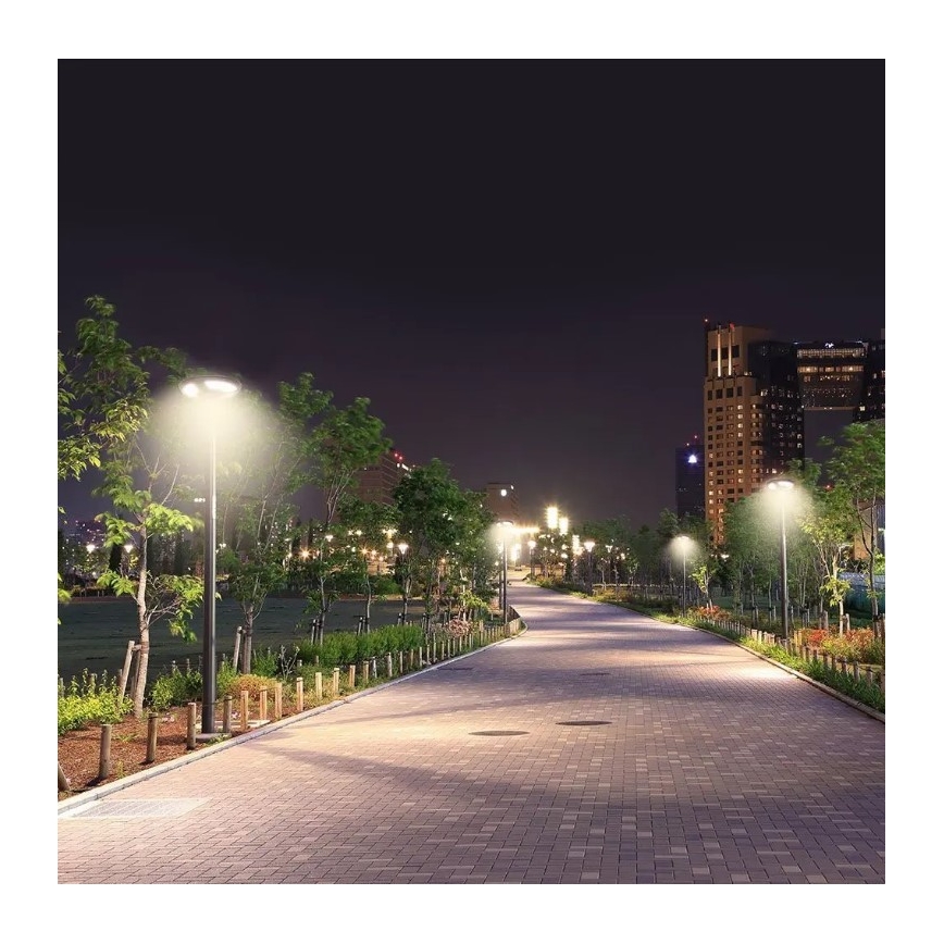 Металева стійка зі штативом для сонячного світильника 3 м