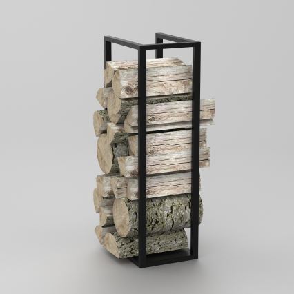 Металлическая подставка для дерева 100x30 см черный