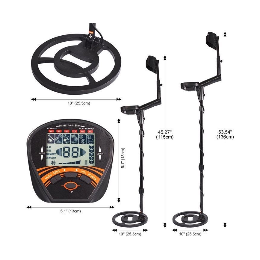 Металошукач 18V 2x6LR61