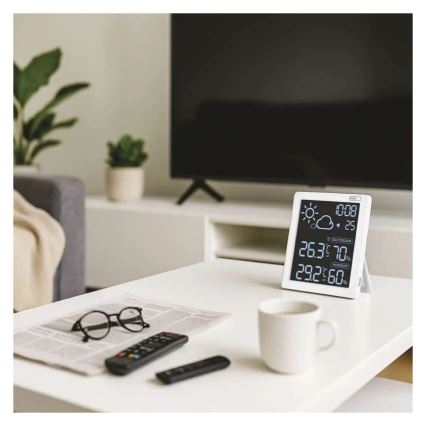 Метеостанція 5V 2xAAA + 2xAAA чорна