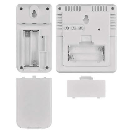Метеостанція 5V 2xAAA + 2xAAA чорна