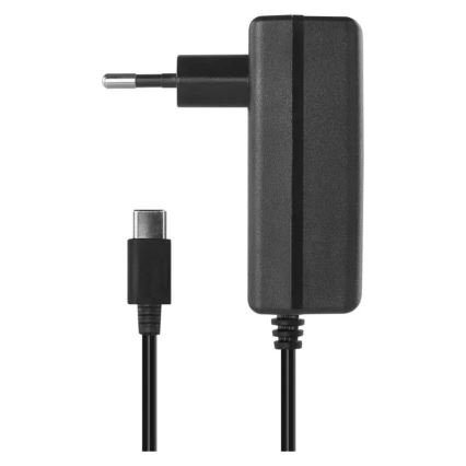 Метеостанція з бездротовою зарядкою 5V 2xAA + 2xAAA чорна