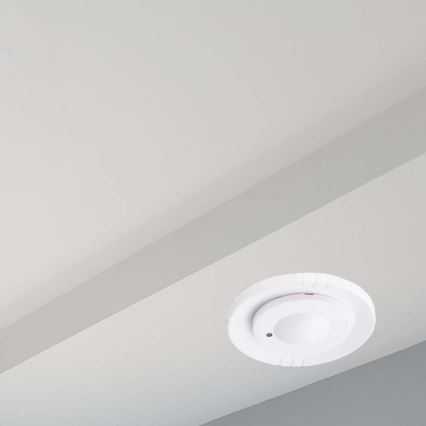 Микроволновый встроенный датчик движения 360° 230V белый