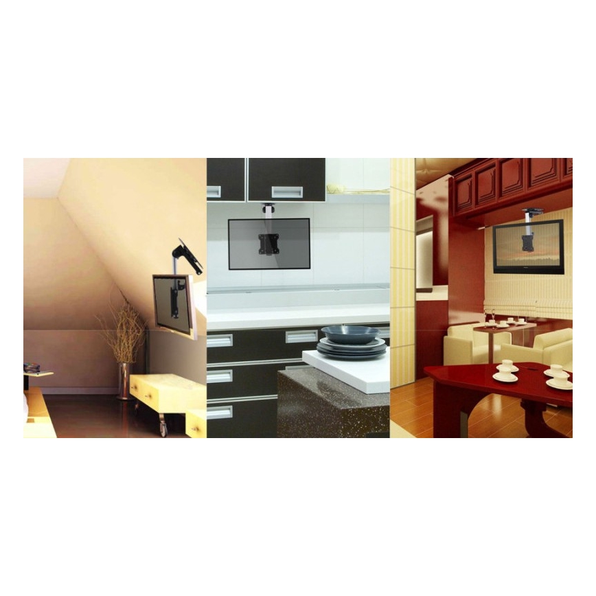 MK FLORIA MKF-17DS220 - Стельовий кронштейн для телевізора 46 чорний