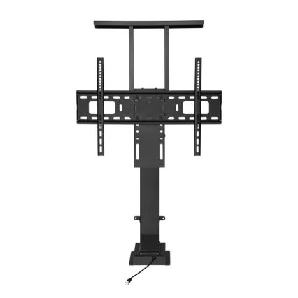 MK FLORIA MKF-19DM648 - Напольный кронштейн для ТВ 37-65 черный SCHUKO + дистанционное управление