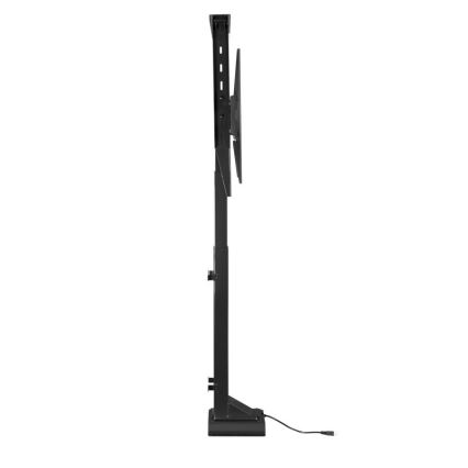 MK FLORIA MKF-19DM648 - Напольный кронштейн для ТВ 37-65 черный SCHUKO + дистанционное управление