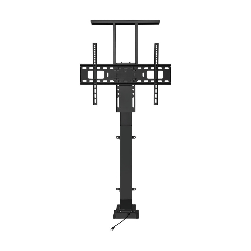 MK FLORIA MKF-19DM648 - Підлоговий кронштейн для ТВ з шарніром 37-65 чорний SCHUKO + пульт дистанційного керування