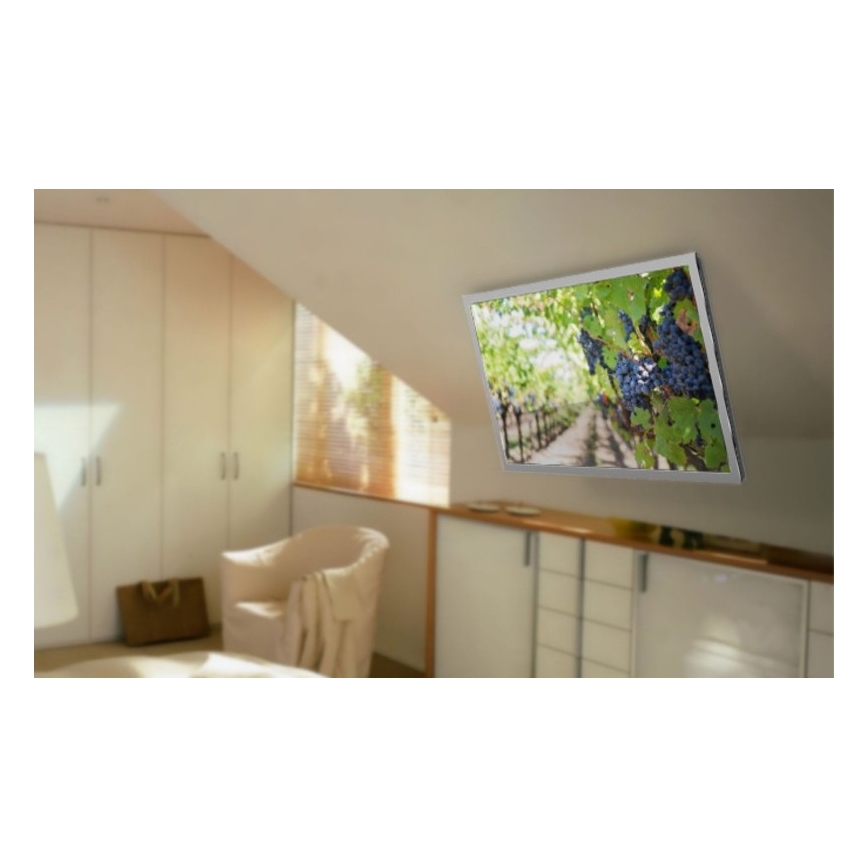 MK FLORIA MKF-20DM444 - Розумний стельовий кронштейн для телевізора 55 чорний Wi-Fi TUYA + пульт дистанційного керування