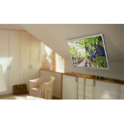 MK FLORIA MKF-20DM444 - Умный настенный кронштейн для ТВ 55" черный Wi-Fi TUYA + дистанционное управление