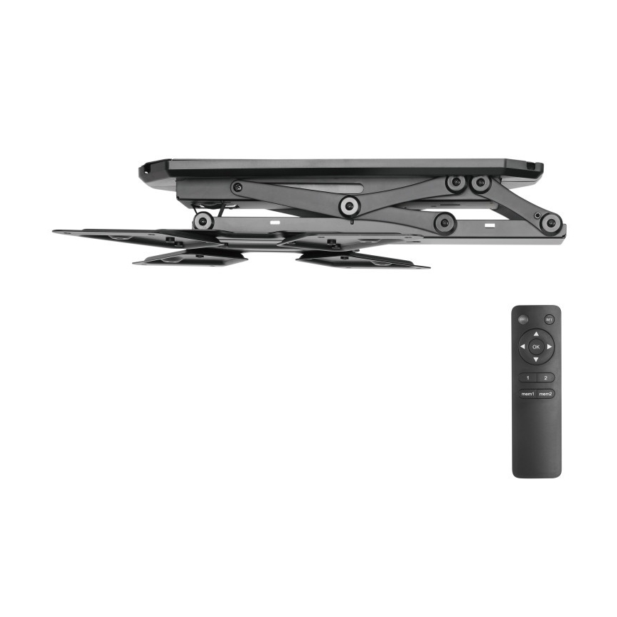 MK FLORIA MKF-20DM444 - Умный настенный кронштейн для ТВ 55" черный Wi-Fi TUYA + дистанционное управление