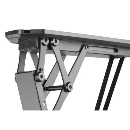 MK FLORIA MKF-20DM444 - Умный настенный кронштейн для ТВ 55" черный Wi-Fi TUYA + дистанционное управление