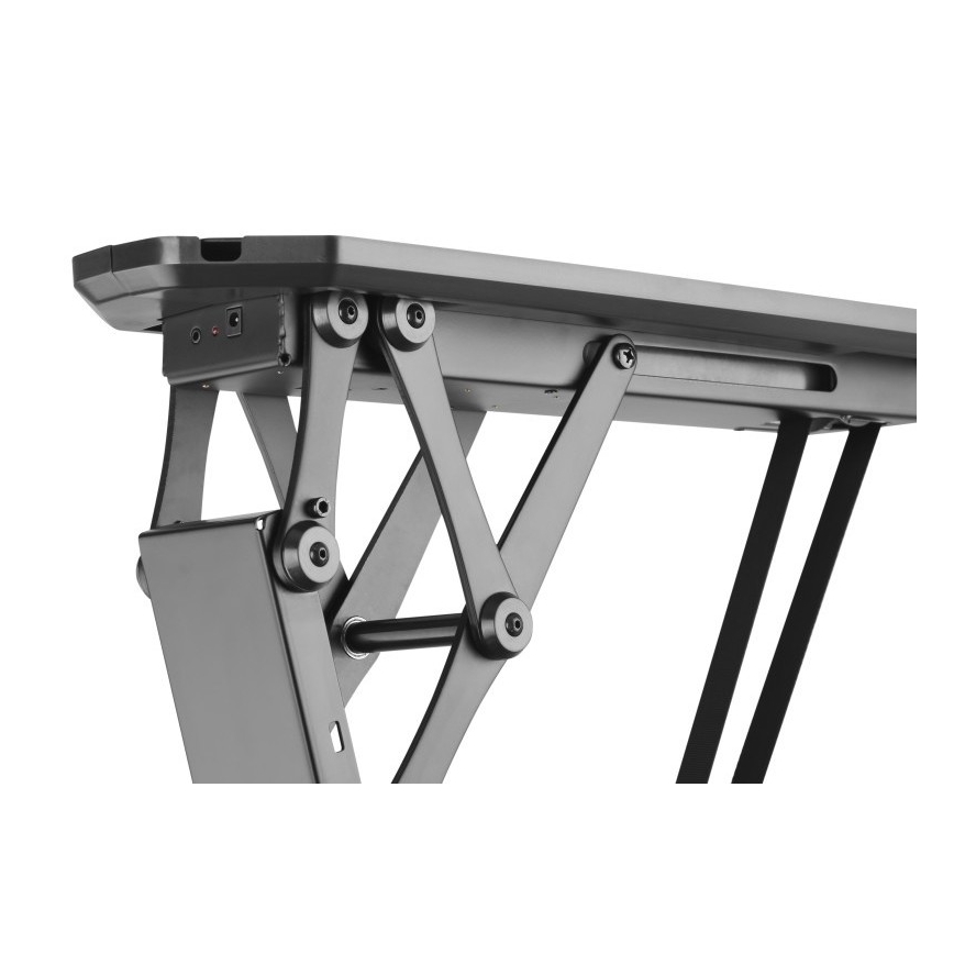 MK FLORIA MKF-20DM444 - Умный настенный кронштейн для ТВ 55" черный Wi-Fi TUYA + дистанционное управление