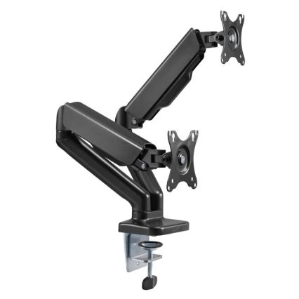 MK FLORIA MKF-21DP113S2 - Регульований кронштейн для двох моніторів 32 чорний