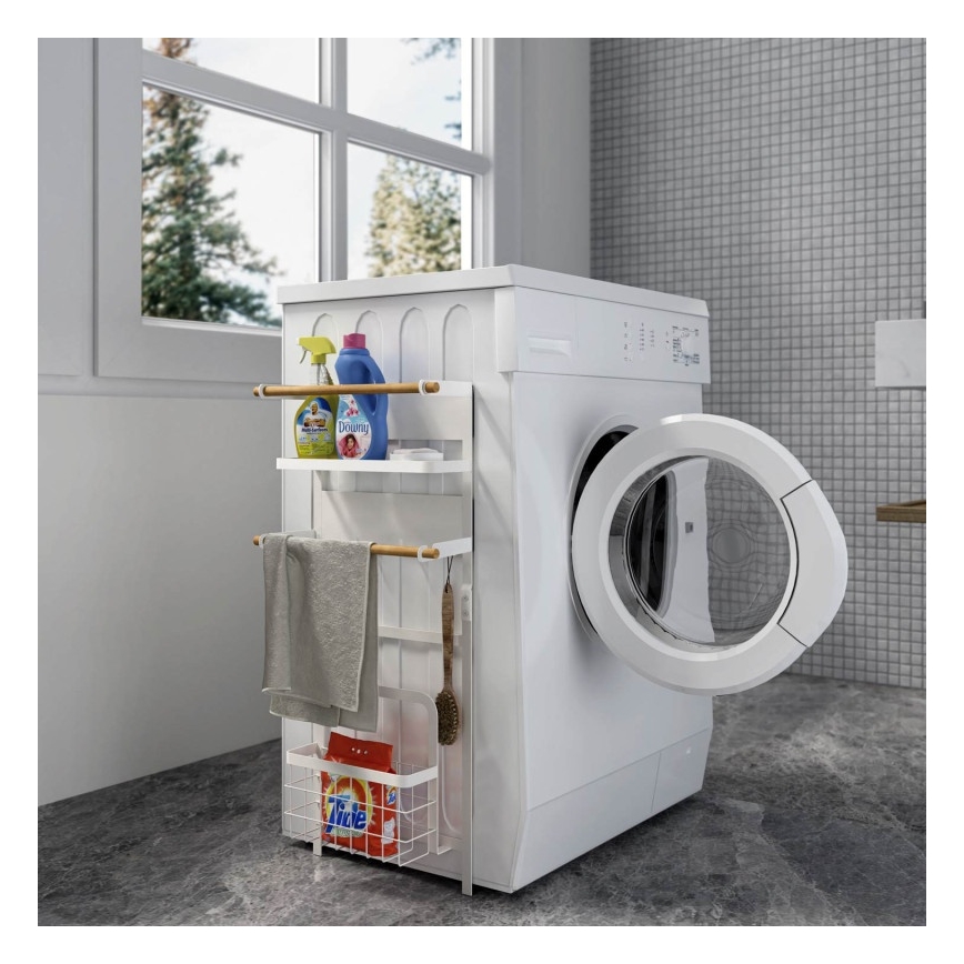 MK FLORIA MKF-21MG02W - Магнитный органайзер 67,5x31 см белый