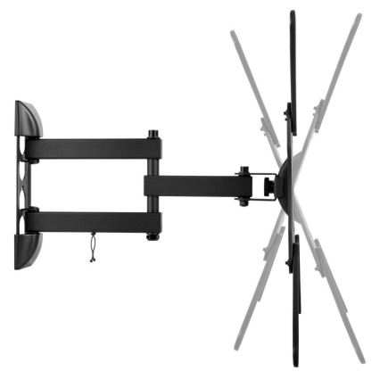 MK FLORIA MKF-23DP444 - Кронштейн для ТВ с шарниром 65" черный