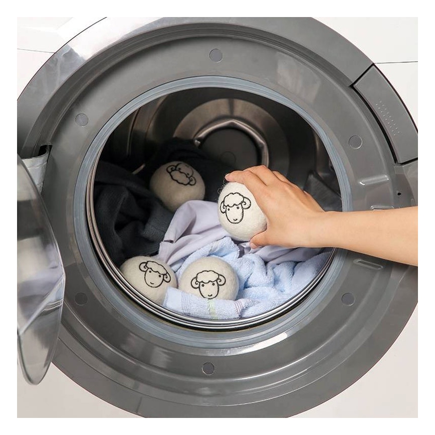 MK FLORIA MKF-23DRY03 - Шерстяные шарики для сушки 3 шт.