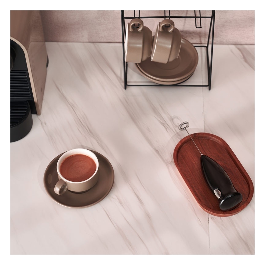 MK FLORIA MKF-23MF10B - Вспениватель молока 2xAA черный